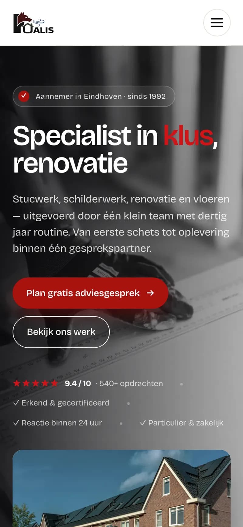 Rualis op mobiel
