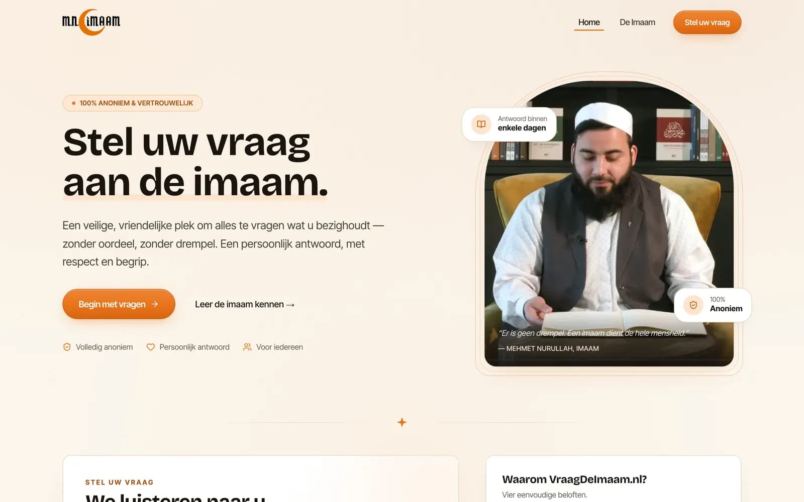 Vraag de Imaam