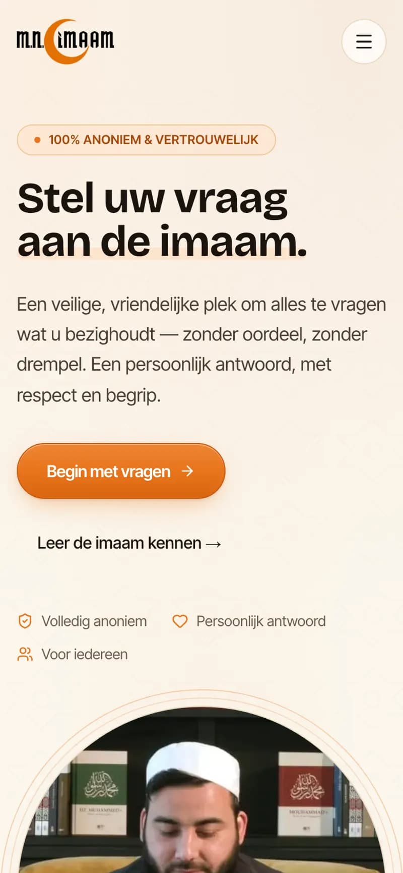 Vraag de Imaam op mobiel